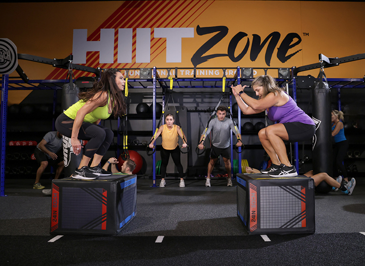 people in HIITZone